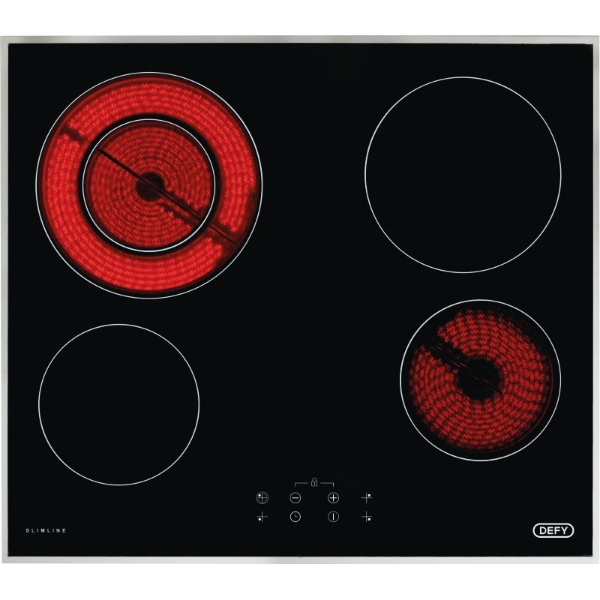 Picture of Defy 4 Plate Ceran Hob TC CP DHD494 S/Steel