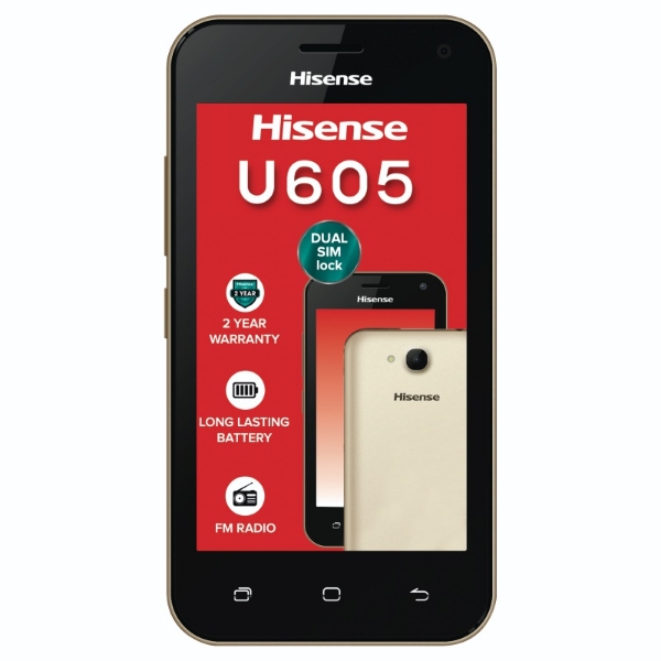 Picture of Hisense Cellphone U605 Android Oreo Go Edition