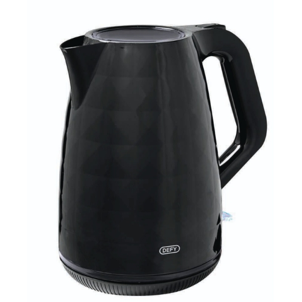 Picture of Defy Diamond Kettle 1.7Lt Black