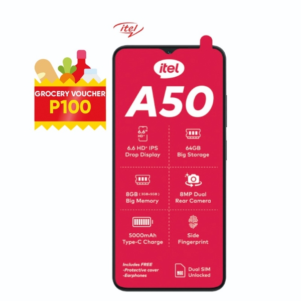 Picture of ITEL Cellphone A50+P100 VOUCHER