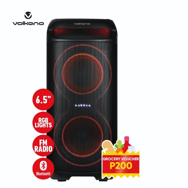 Picture of VolkanoX VXP200 Dual 6.5" PartySpeaker VK 3902 D6+P200 VCH