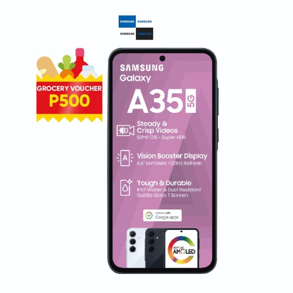 Picture of Samsung Cellphone A35 5G SM A356+ P500 voucher