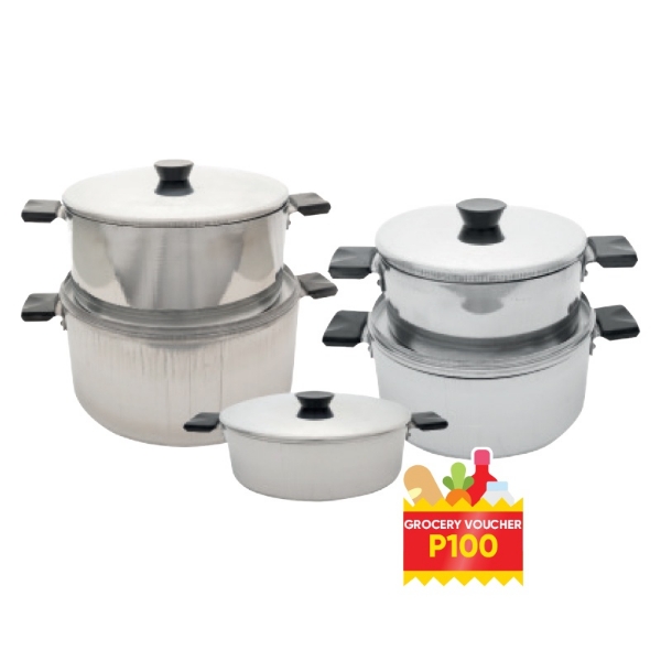 Picture of Alpha 10pce Cookware Set+P100 VOUCHER