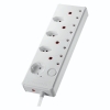 Picture of Switched 8-way High Surge Multiplug SWD-9508-05-WT