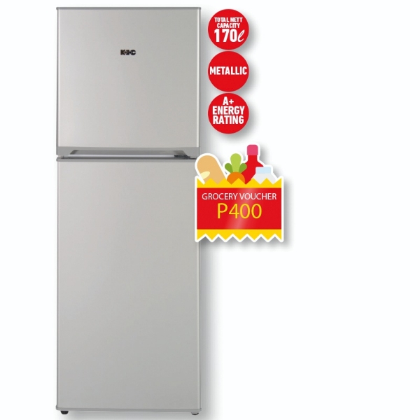 Picture of KIC Fridge/Freezer 170Lt KTF518/2 White+P400 VOUCHER