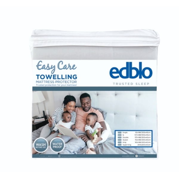 Picture of Edblo Easy Care 152cm Queen Water Proof Mattress Protector