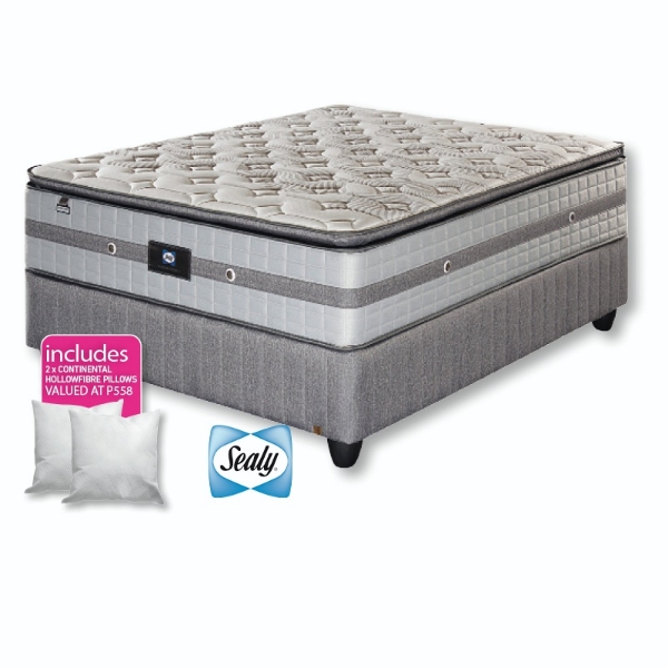 Picture of Sealy Evolution 152cm Queen Medium Base Set+pillow